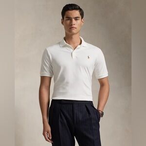 Polo Ralph Lauren Soft Cotton Polo in White - Size XL